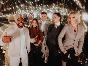 Bradley McIntosh, Rachel Stevens, Jon Lee, Tina Barrett and Jo O'Meara for S Club