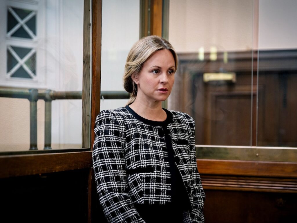 Sarah on trial on Coronation Street in October 2026