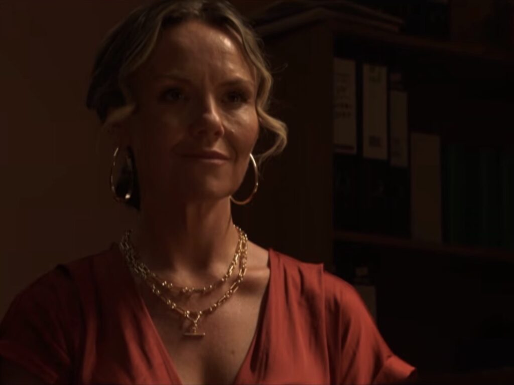 Janine in the EastEnders Winter 2026 trailer
