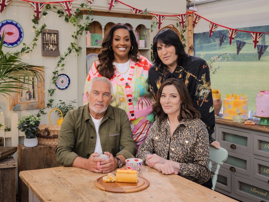 Alison Hammond, Noel Fielding, Paul Hollywood and Nigella Lawson for The Great British Bake Off 2026