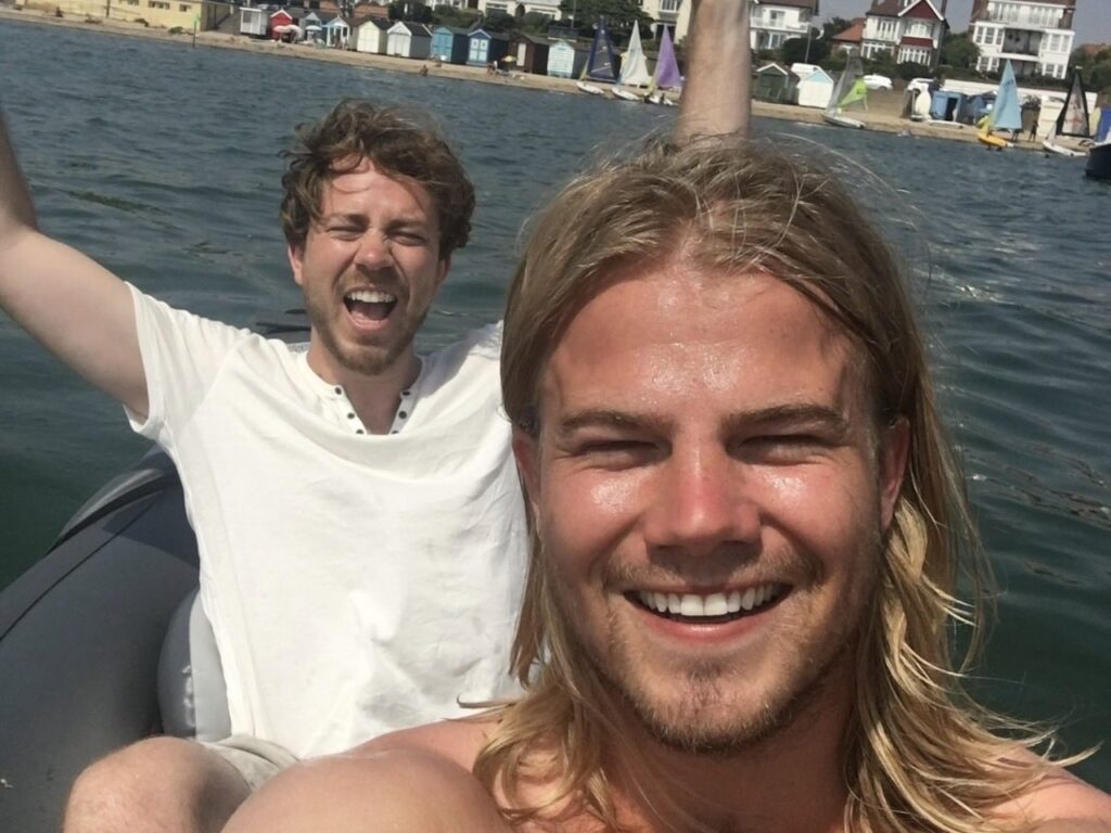James Bourne and brother Chris