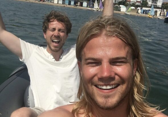 James Bourne and brother Chris