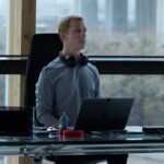 Jeremy Strong as Mark Zuckerberg in The Social Reckoning