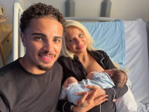 Marcus John, Elsa Rae and baby Marlon