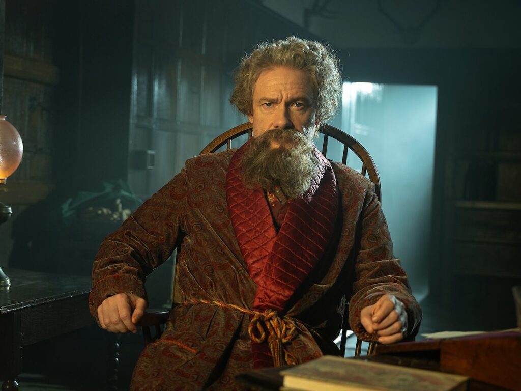 Martin Freeman as Goodchild in A Ghost Story for Christmas: The Bride’s Chamber