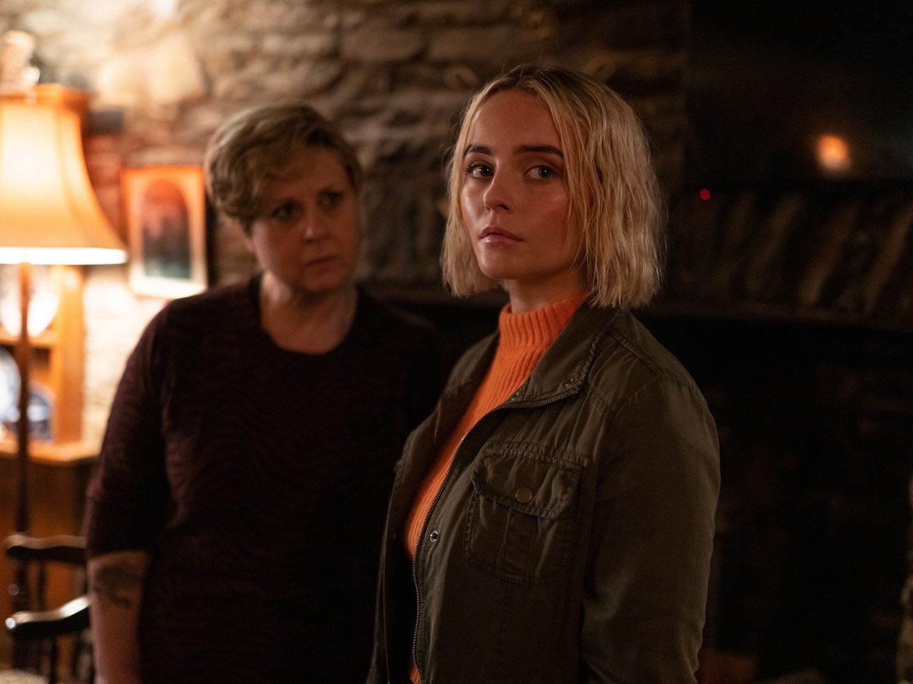 Lowri and Ruby in Doctor Who episode 73 Yards