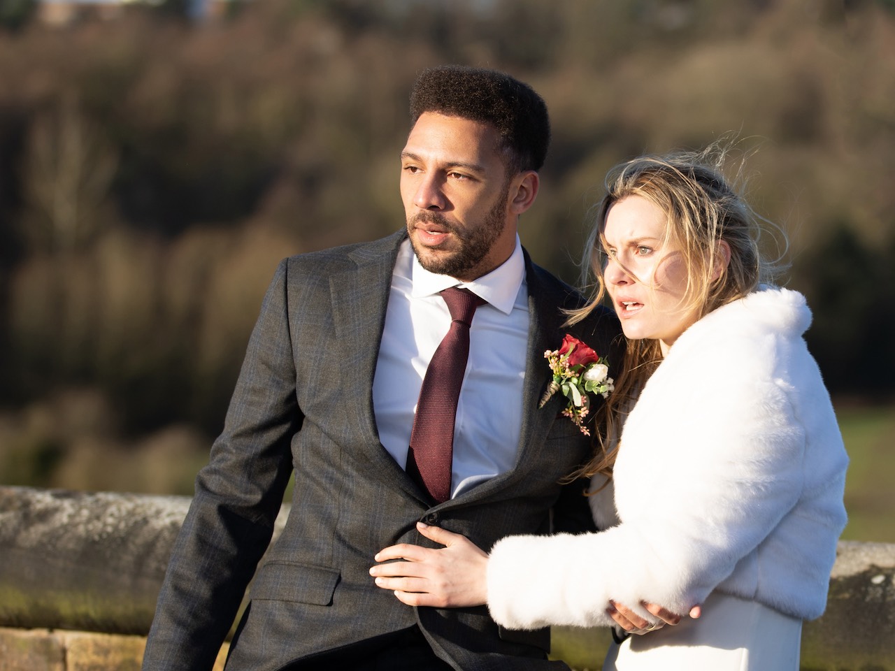 Billy and Dawn on Emmerdale on February 15, 2022