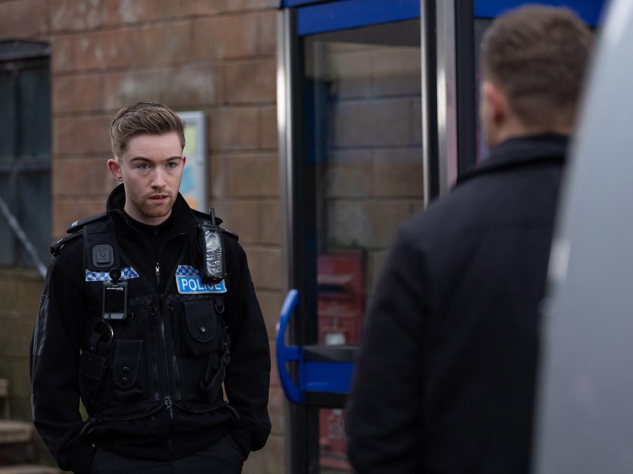 Sam and Ethan on Hollyoaks on March 18, 2022