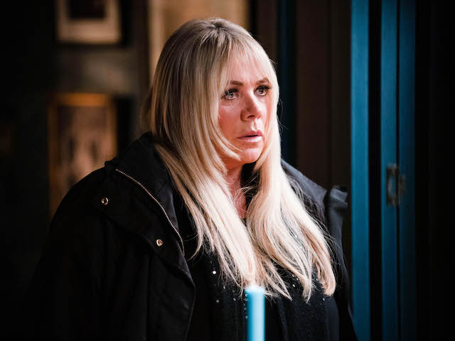 Sharon on EastEnders on December 31, 2021