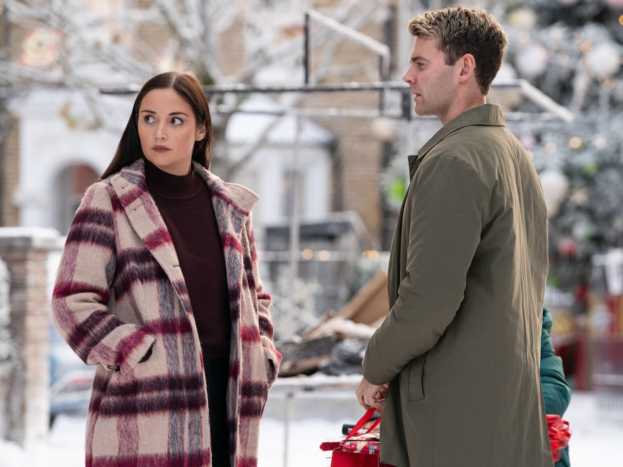 Lauren and Peter on EastEnders on December 25, 2024