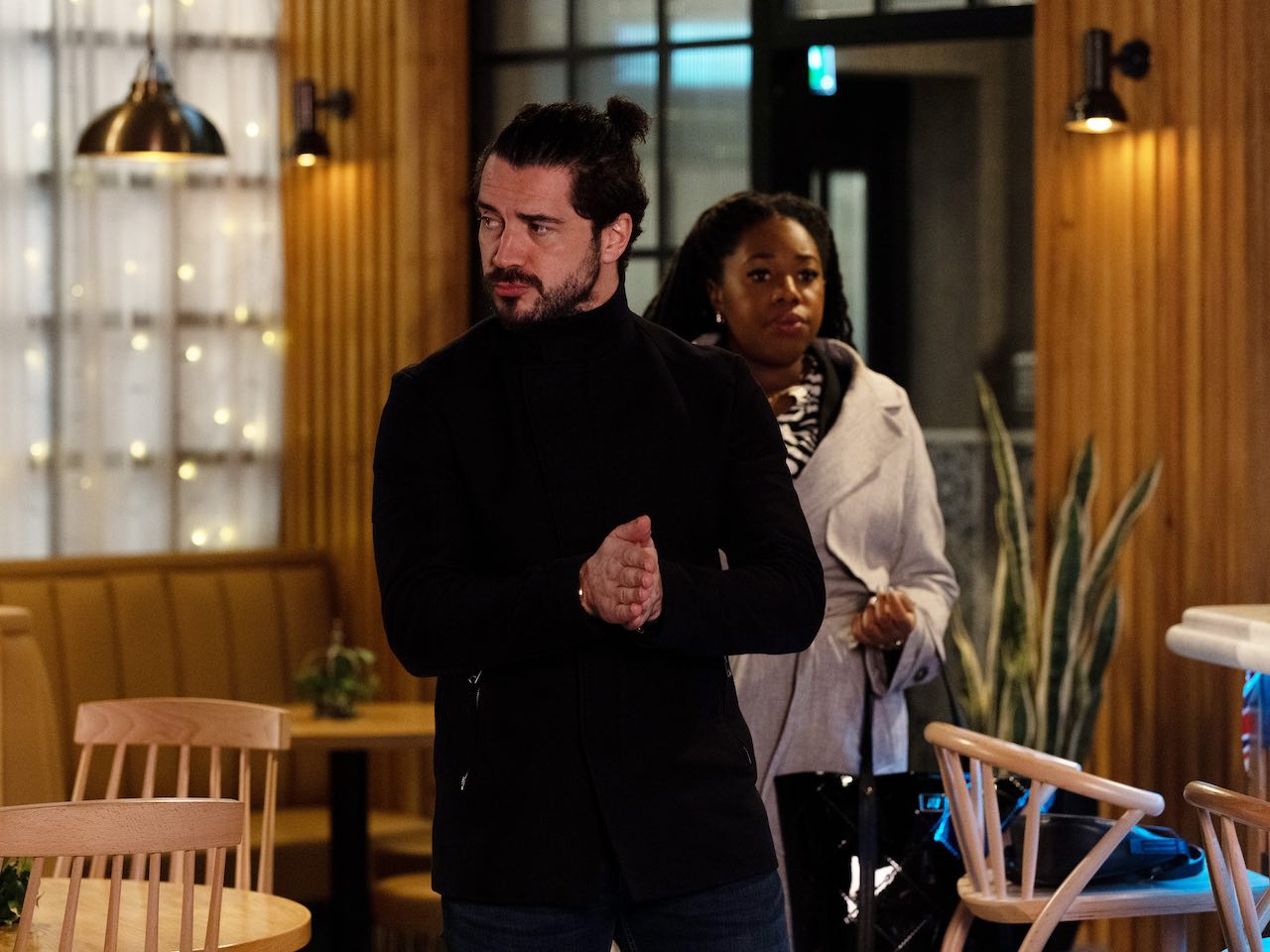 Adam and Dee-Dee on Coronation Street on May 8, 2023