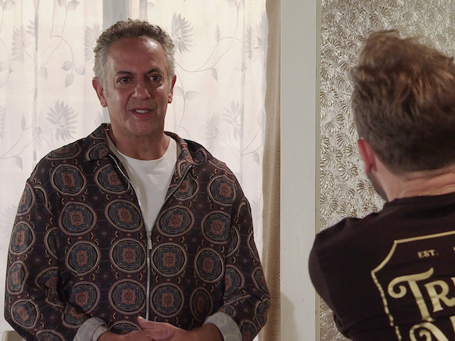 Dev and David on Coronation Street on September 27, 2021