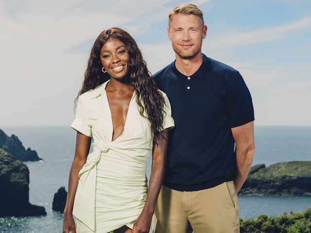 AJ Odudu and Freddie Flintoff for Don't Rock The Boat