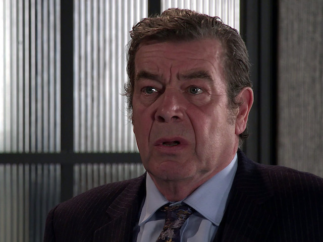 Johnny on Coronation Street on October 13, 2021