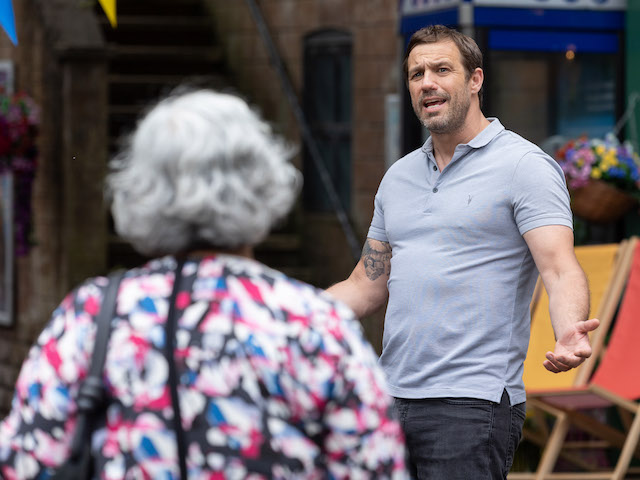 Warren and Misbah on Hollyoaks on August 25, 2021