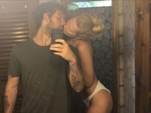 Alex Pettyfer and Toni Garrn