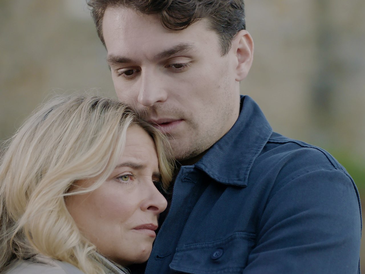 Mack and Charity on Emmerdale on October 9, 2023