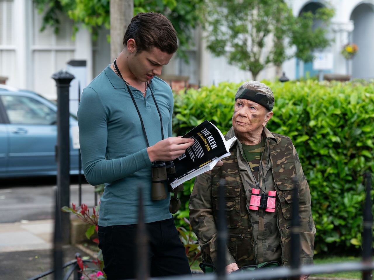 Freddie and Mo on EastEnders on August 8, 2024
