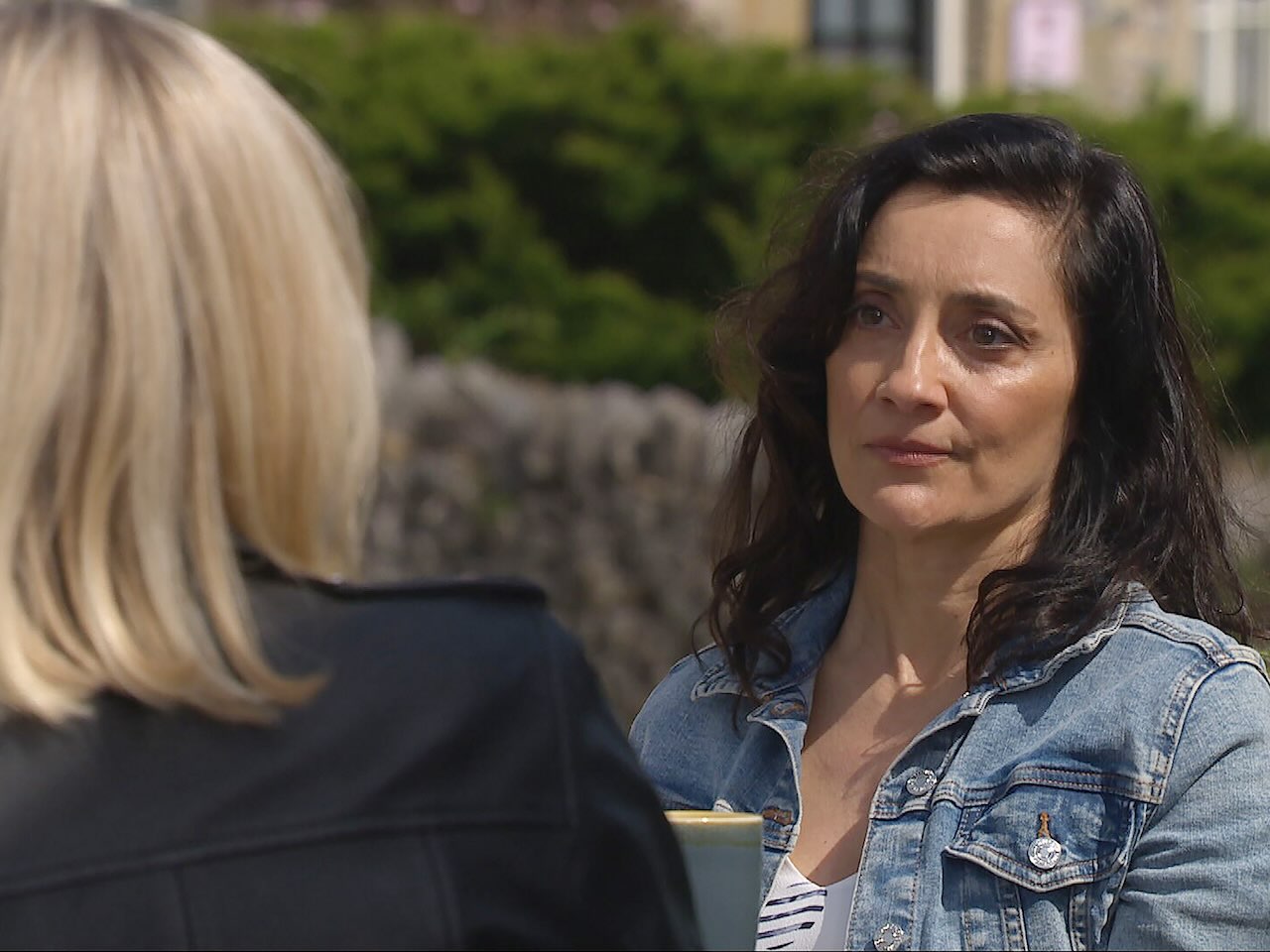 Manpreet and Ruby on Emmerdale on June 11, 2024