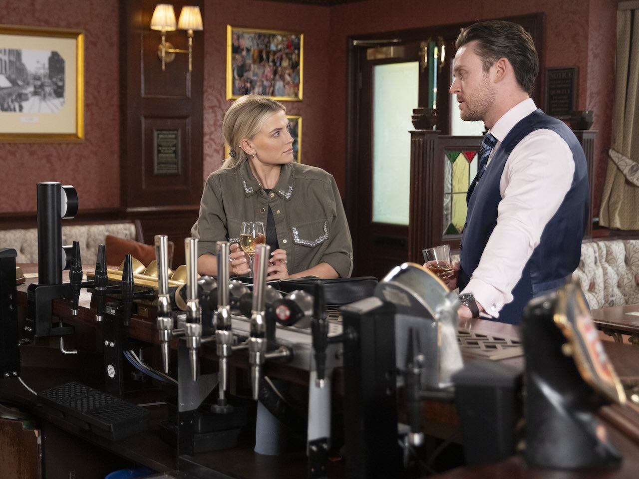 Bethany and Joel on Coronation Street on June 7, 2024