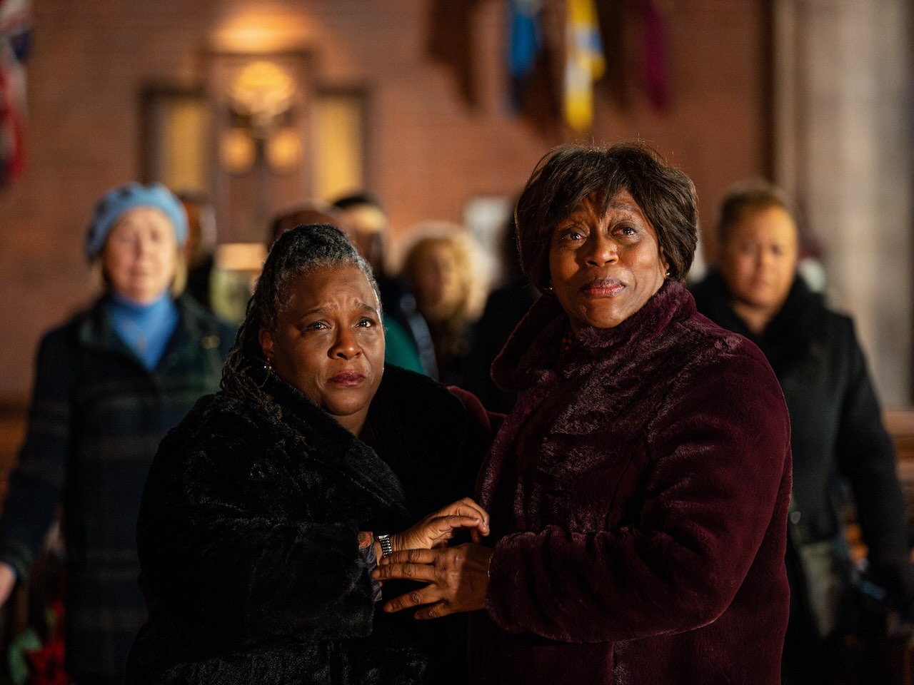 Delia and Yolande on EastEnders on December 24, 2024