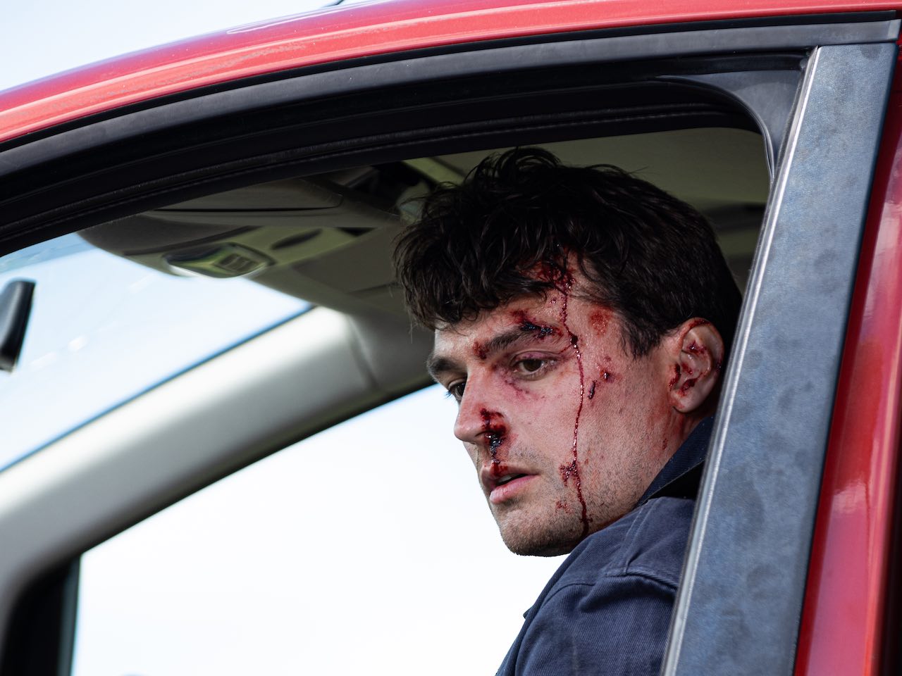 Mack on Emmerdale on October 10, 2023