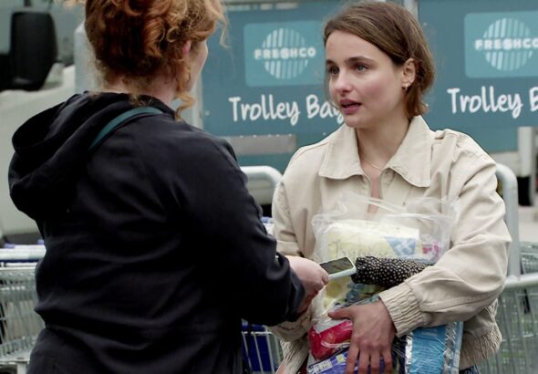 Alina and Fiz on Coronation Street on August 7, 2024