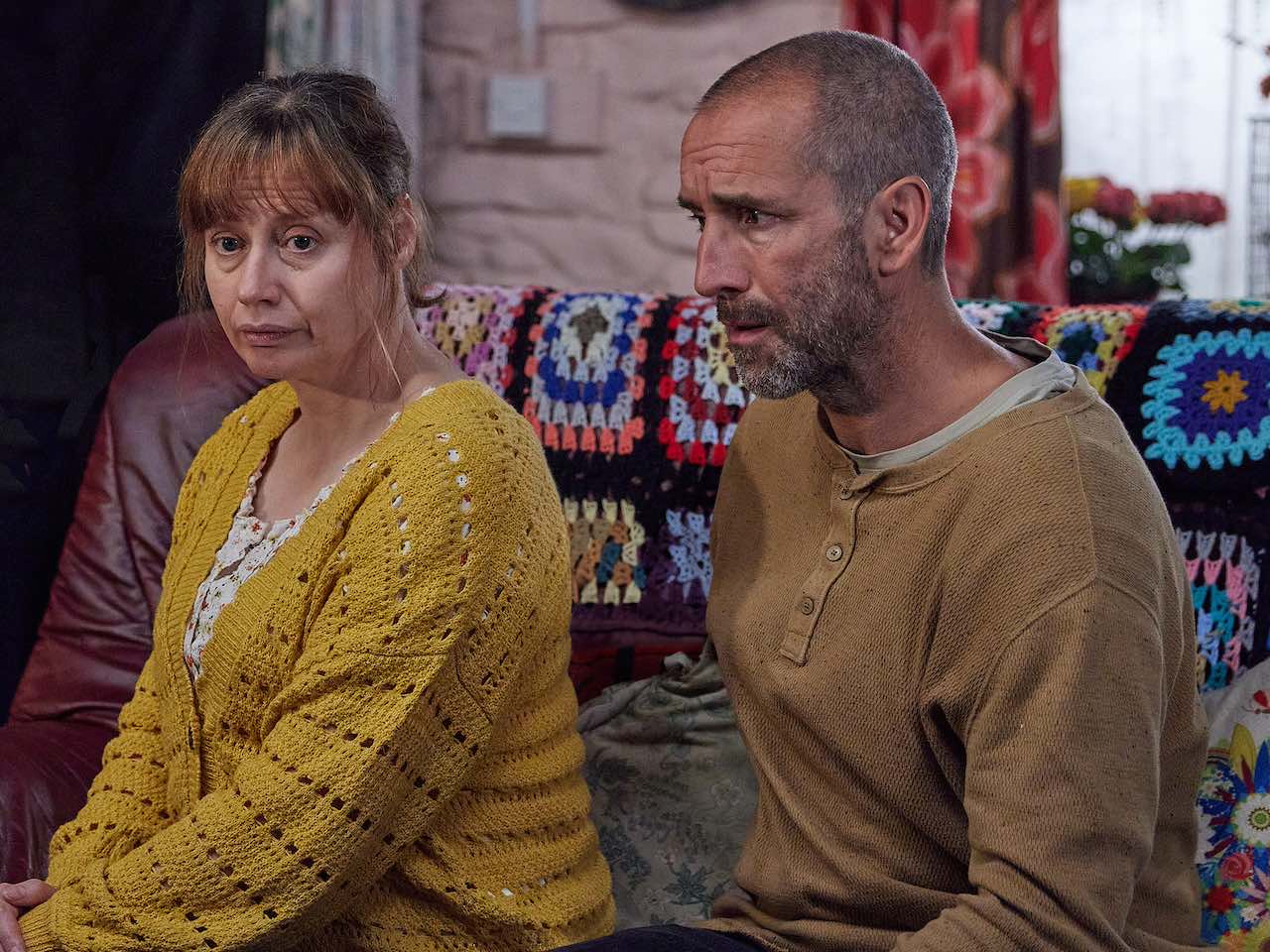 Lydia and Sam on Emmerdale on November 7, 2023