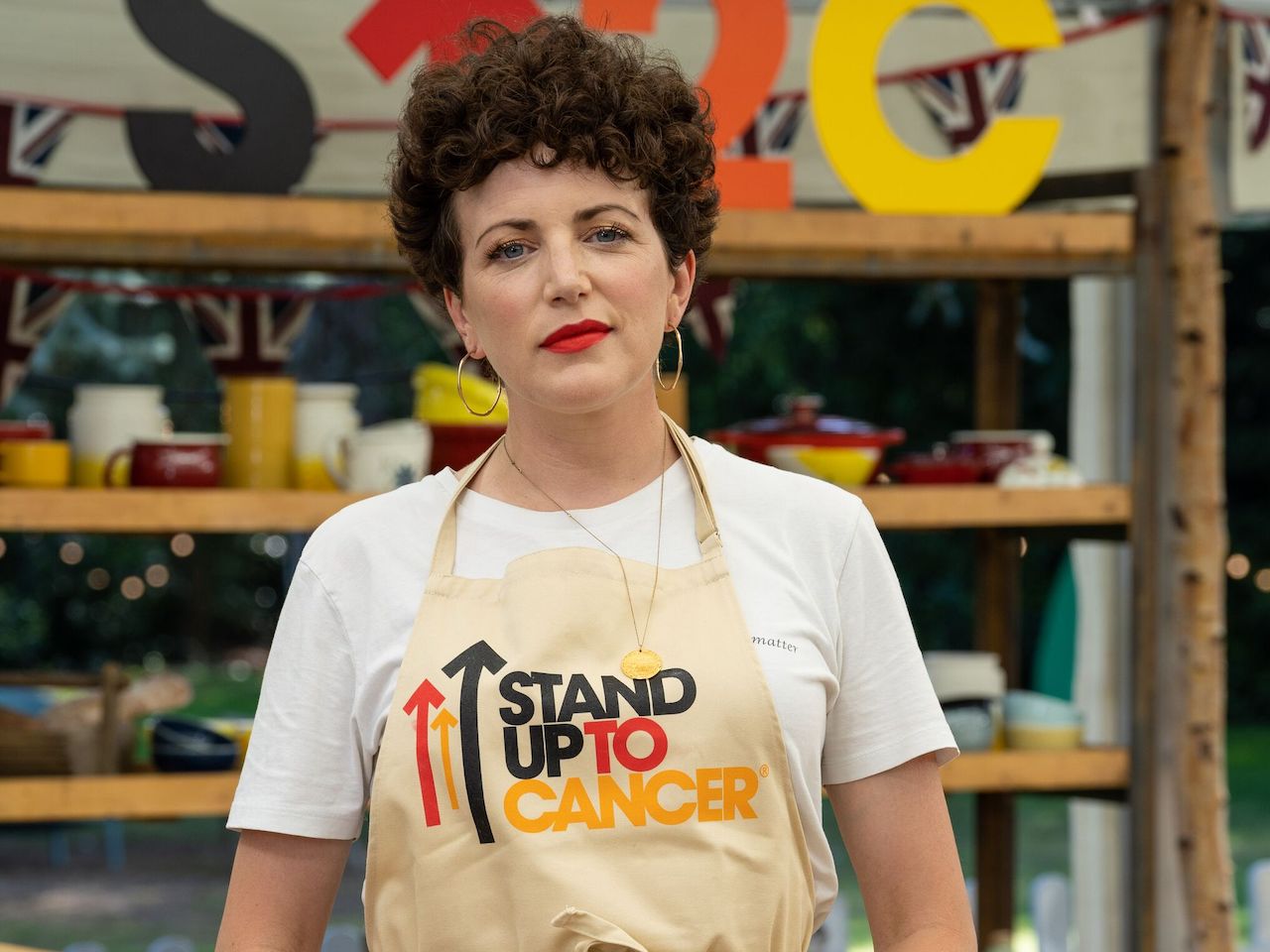 Annie Mac for The Great Celebrity Bake Off for Stand Up To Cancer