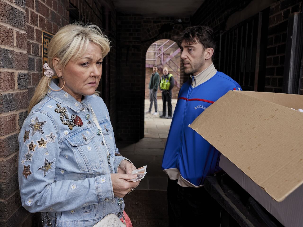 Beth and Sid on Coronation Street on August 5, 2024