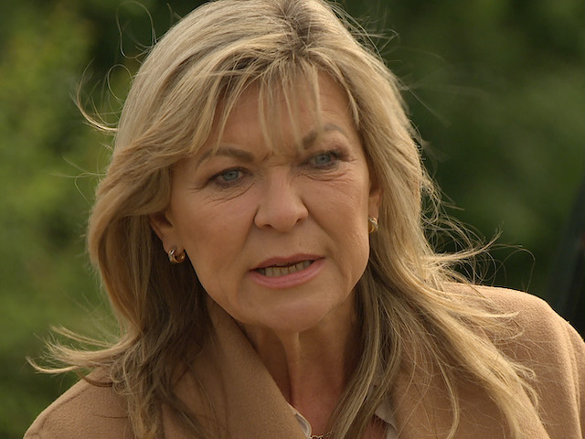 Kim on Emmerdale on September 23, 2021