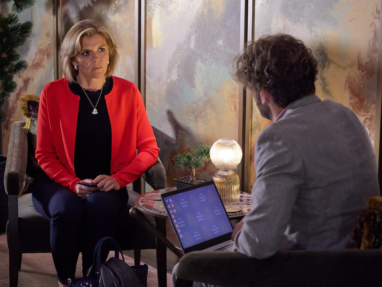 Leanne and Rowan on Coronation Street on September 4, 2024