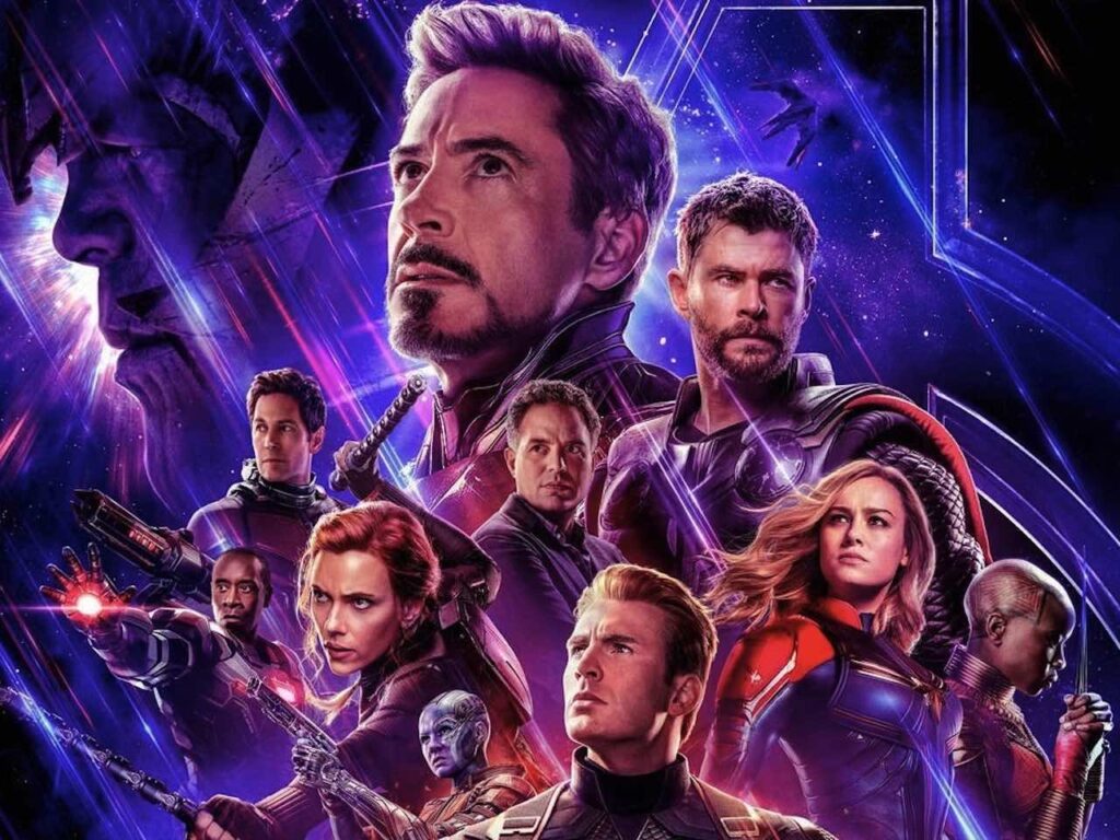 The Avengers in Avengers: Endgame