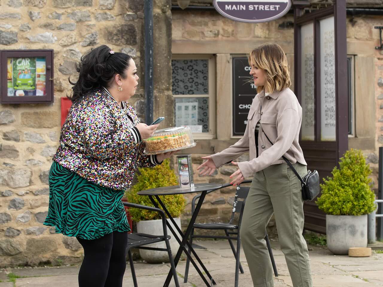 Mandy brings Ella a birthday cake on Emmerdale on August 22, 2024