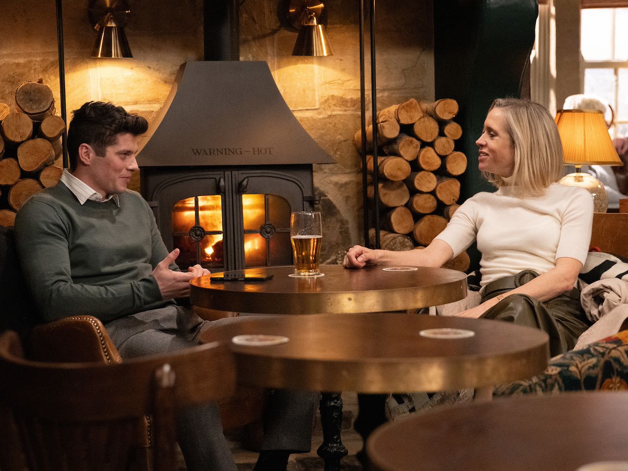 Ruby and Nicky on Emmerdale on February 14, 2024