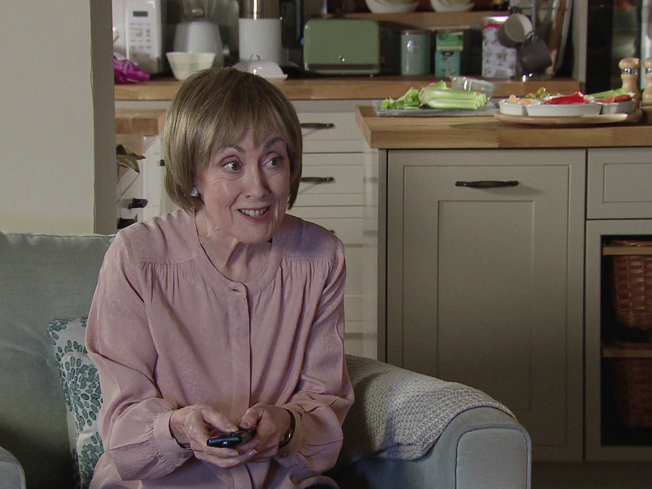 Elaine on Coronation Street on February 11, 2022