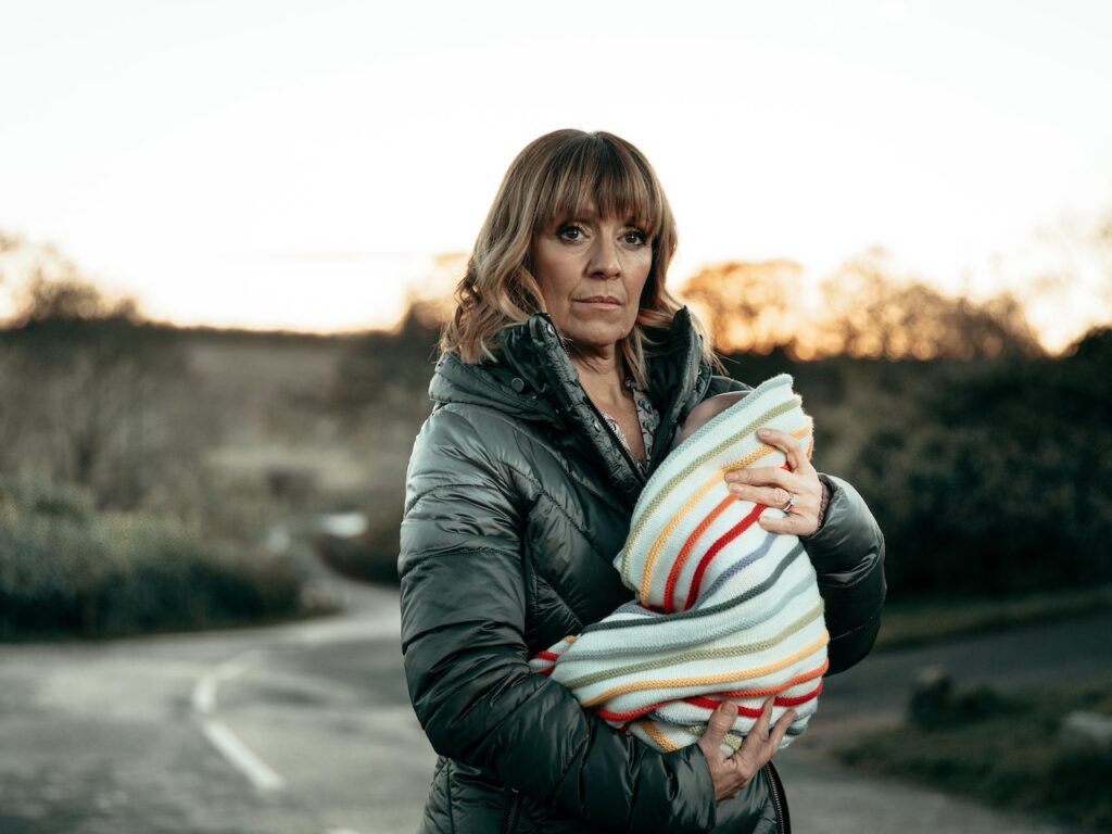 Rhona and Ivy on Emmerdale on February 8, 2024