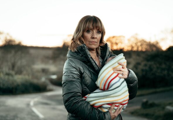 Rhona and Ivy on Emmerdale on February 8, 2024