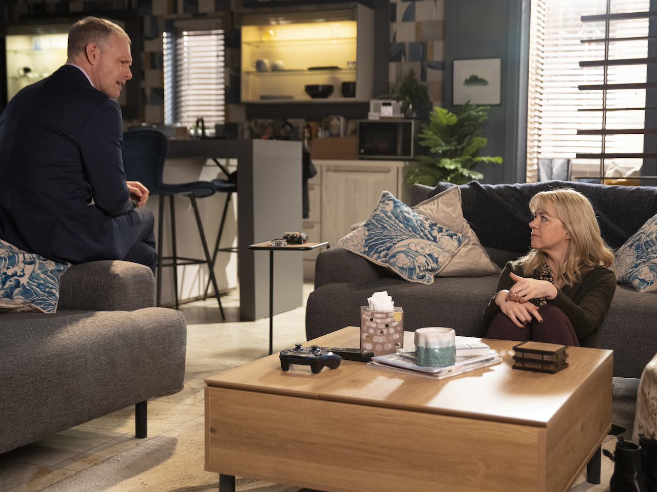 Nick and Toyah on Coronation Street on April 24, 2024