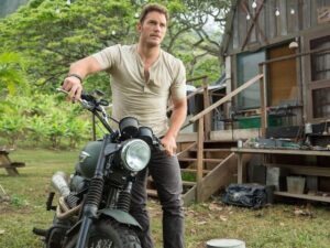 Chris Pratt as Owen Grady in Jurassic World