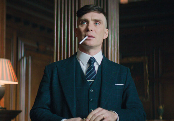 Cillian Murphy as Tommy Shelby in Peaky Blinders