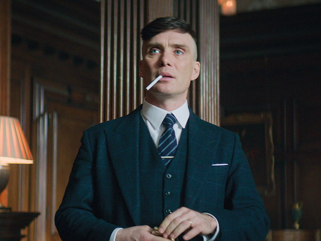 Cillian Murphy as Tommy Shelby in Peaky Blinders