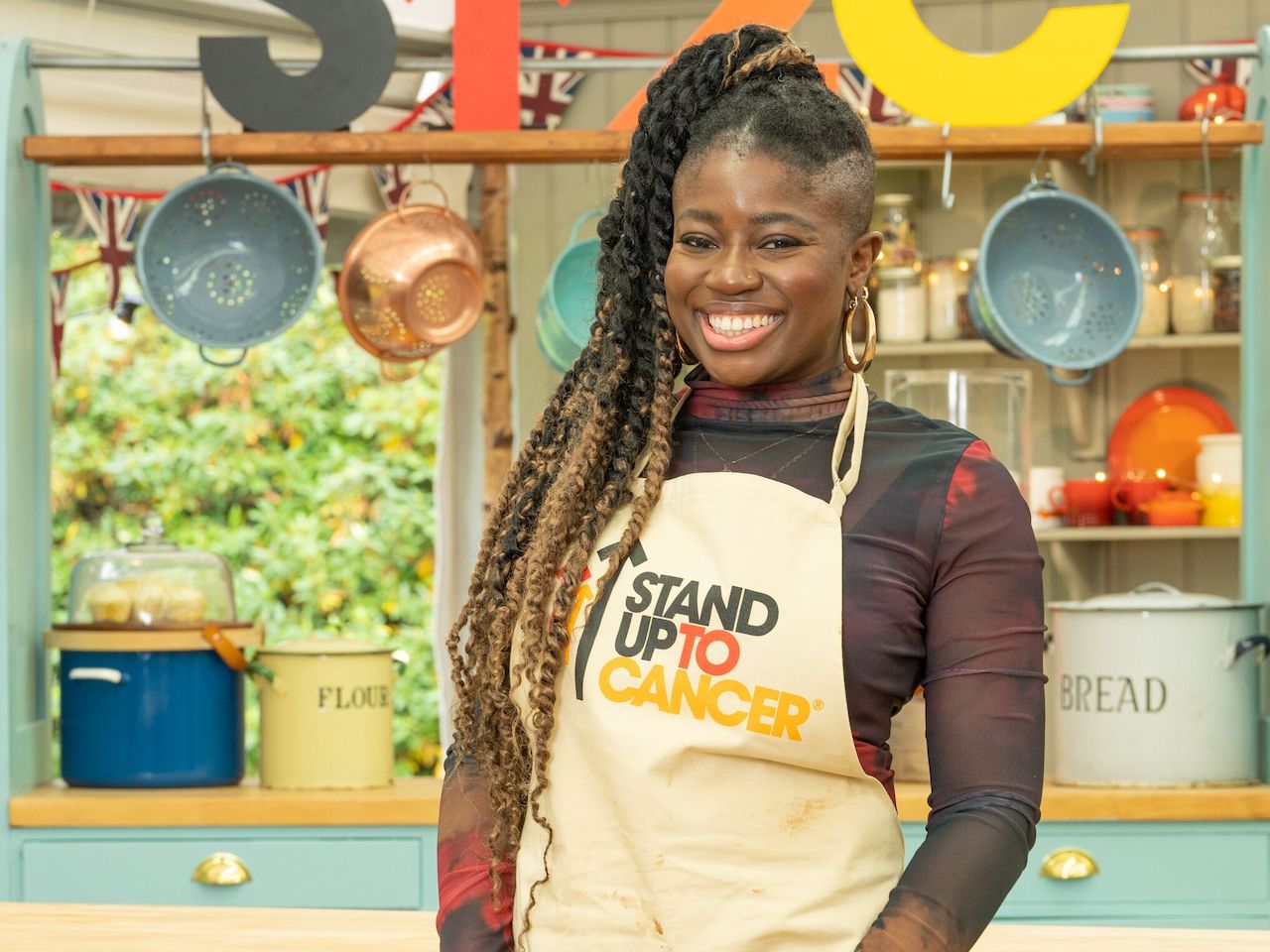 Clara Amfo for The Great Celebrity Bake Off for Stand Up To Cancer