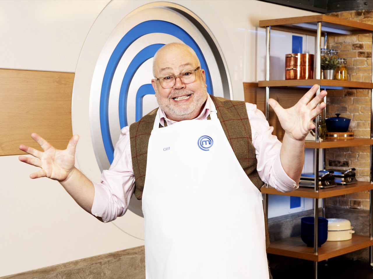 Cliff Parisi for Celebrity MasterChef