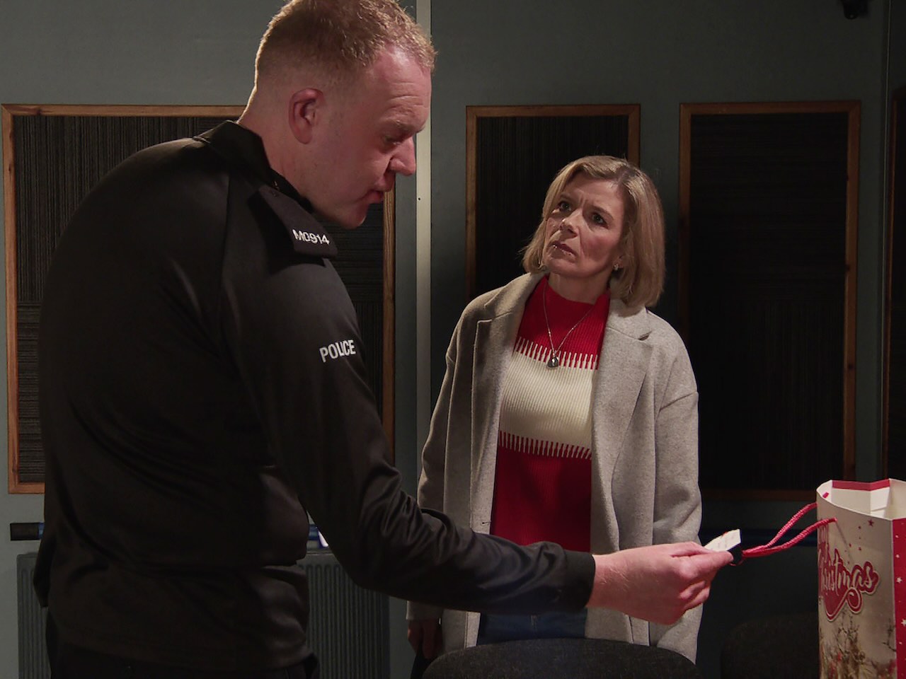 Leanne and Craig on Coronation Street on December 24, 2024