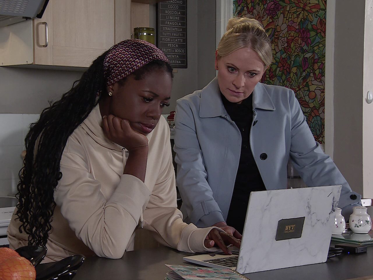 Dee-Dee and Lisa on Coronation Street on September 18, 2024