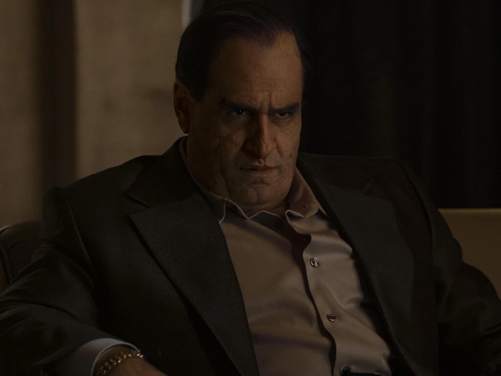 Colin Farrell as Oz Cobb in The Penguin