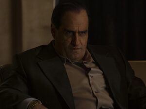 Colin Farrell as Oz Cobb in The Penguin