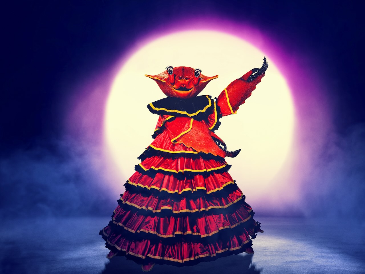 Dressed Crab for The Masked Singer