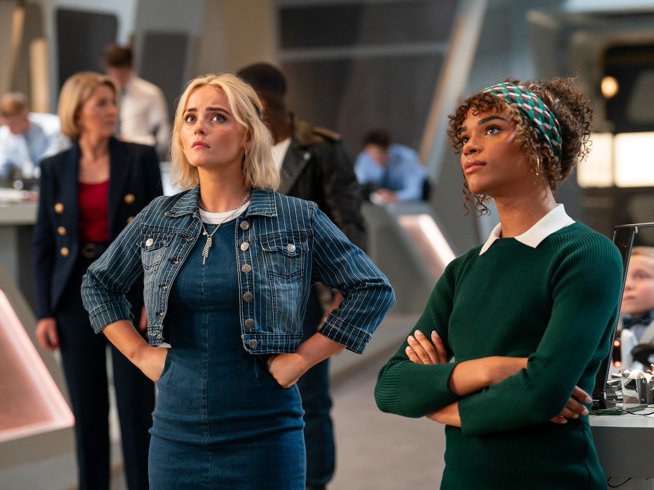 Kate Lethbridge-Stewart, Ruby and Rose in Doctor Who